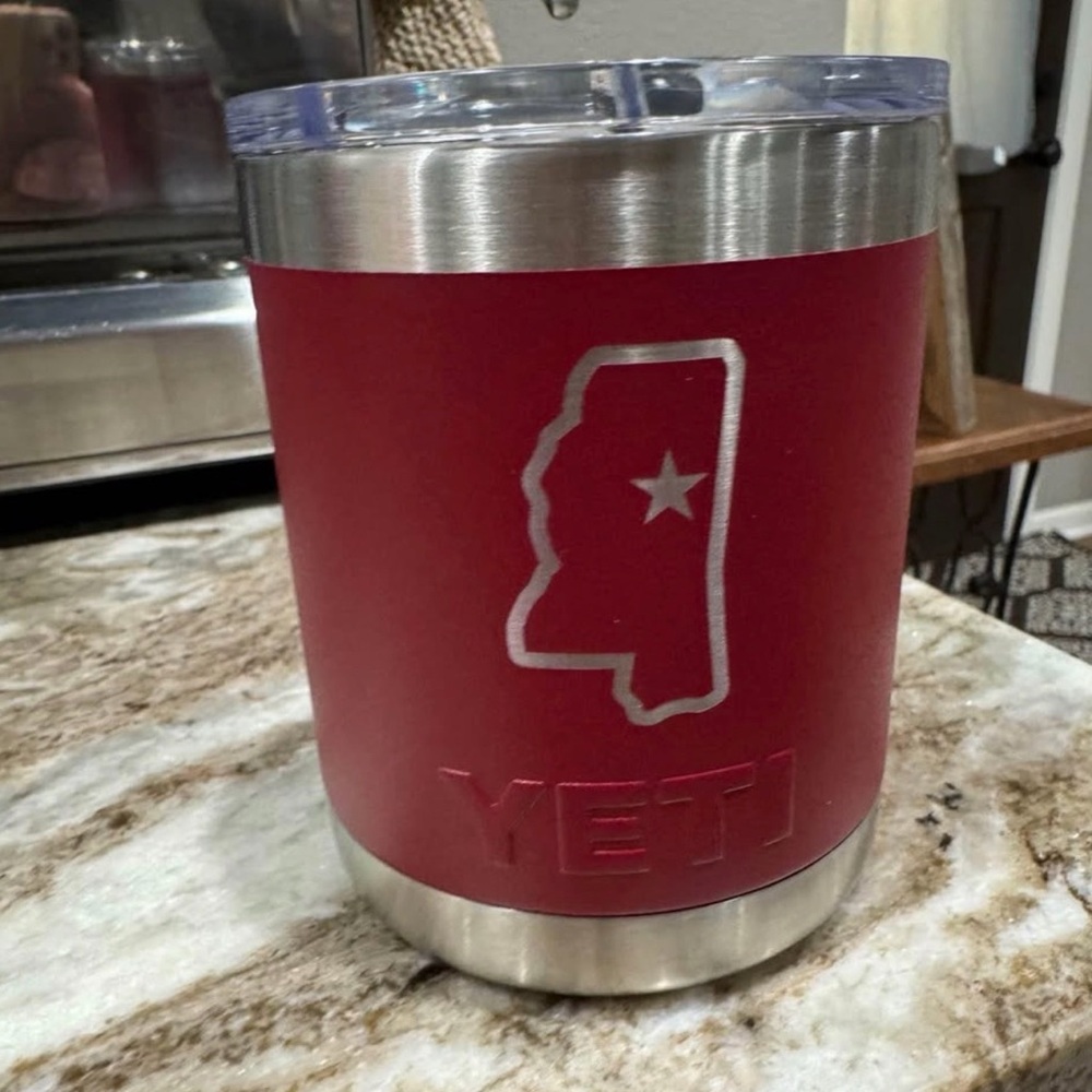YETI 10oz lowball, Mississippi State
